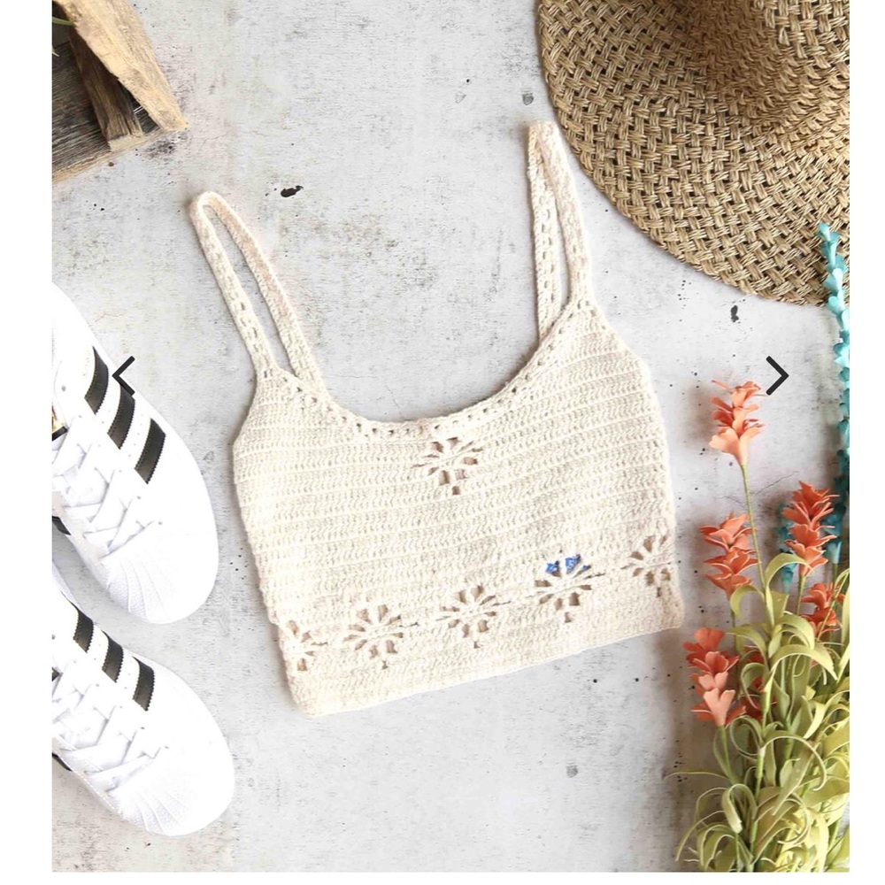NWT Free People Crop Top! Cream Color Only! - Picture 5 of 8